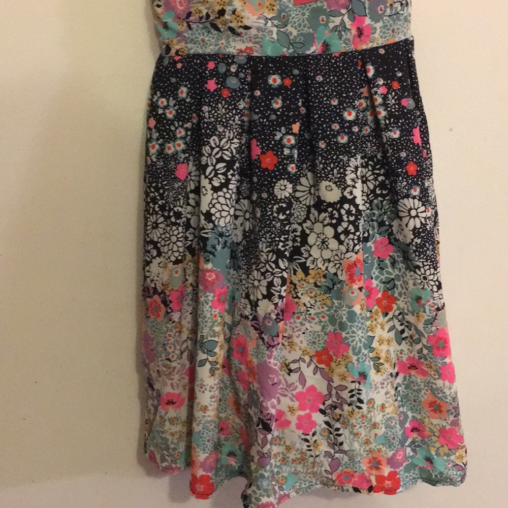 Emerald Sundae Flower Sundress NEW-TAGGED Size 11 all occasions spaghetti straps - Picture 3 of 8